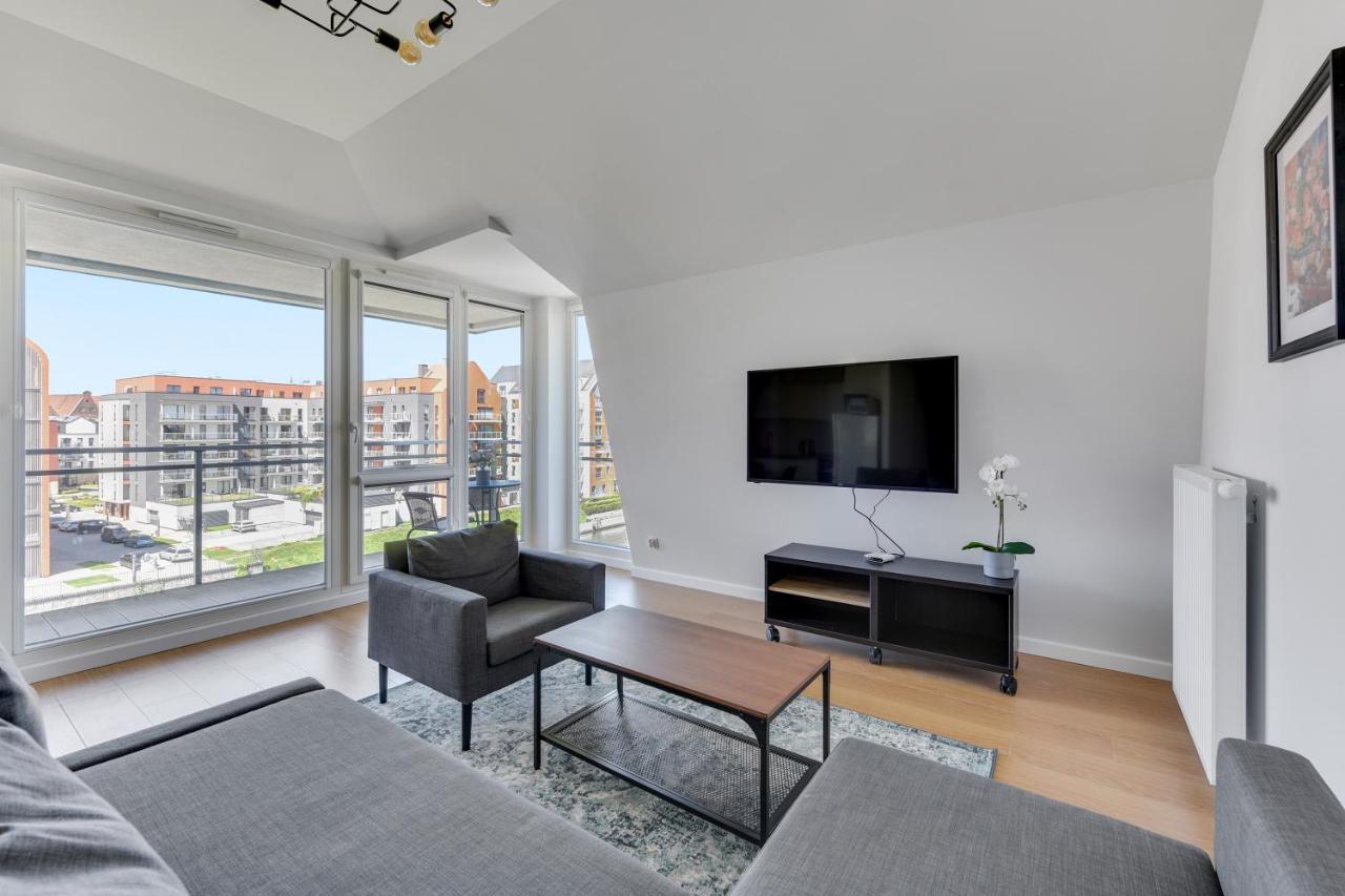 Grano Flats Gdansk - Riverfront Apartment Екстериор снимка